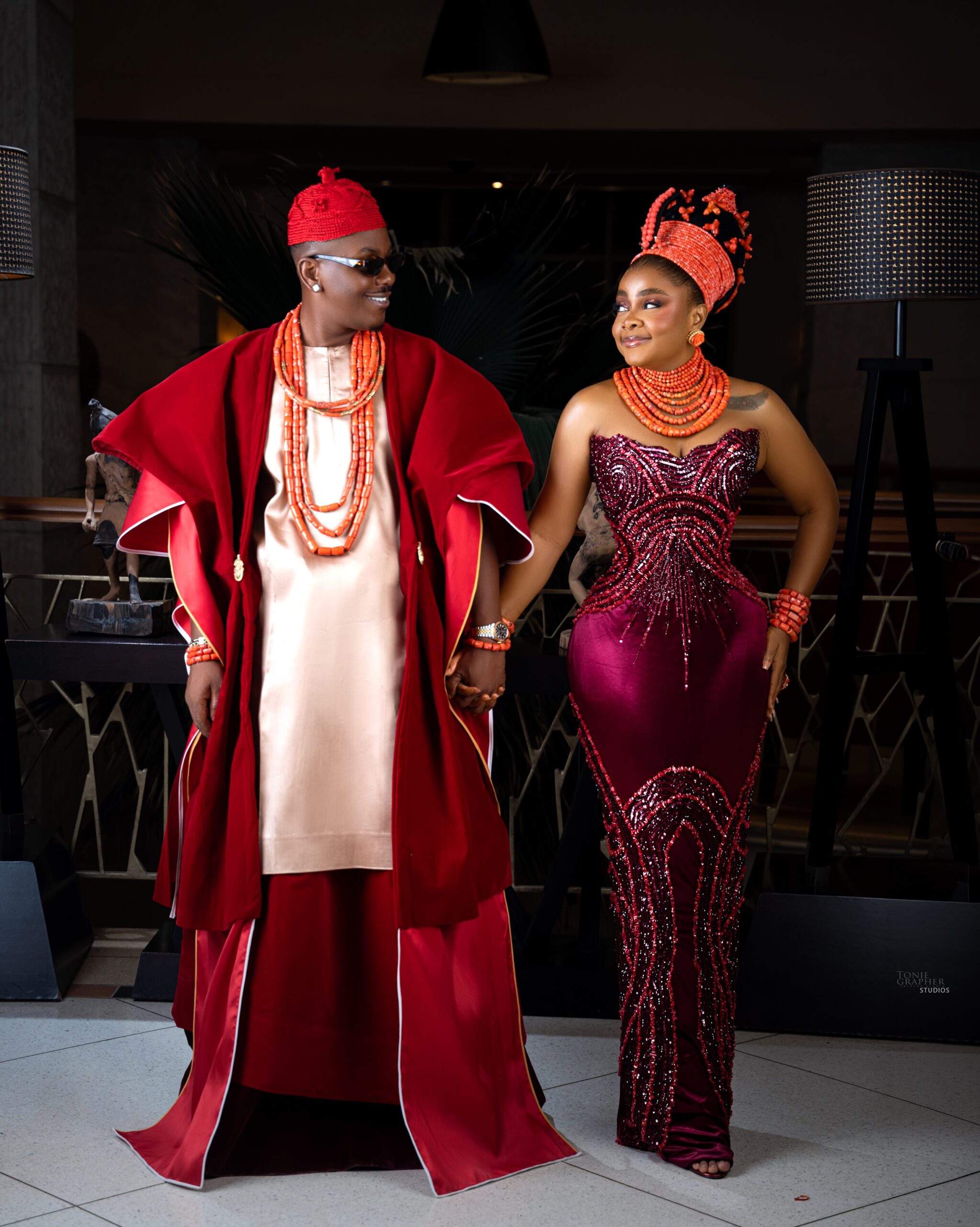Bimbo Ademoye & Timini Egbuson’s “Wedding” Photos Have a Very Good Explanation