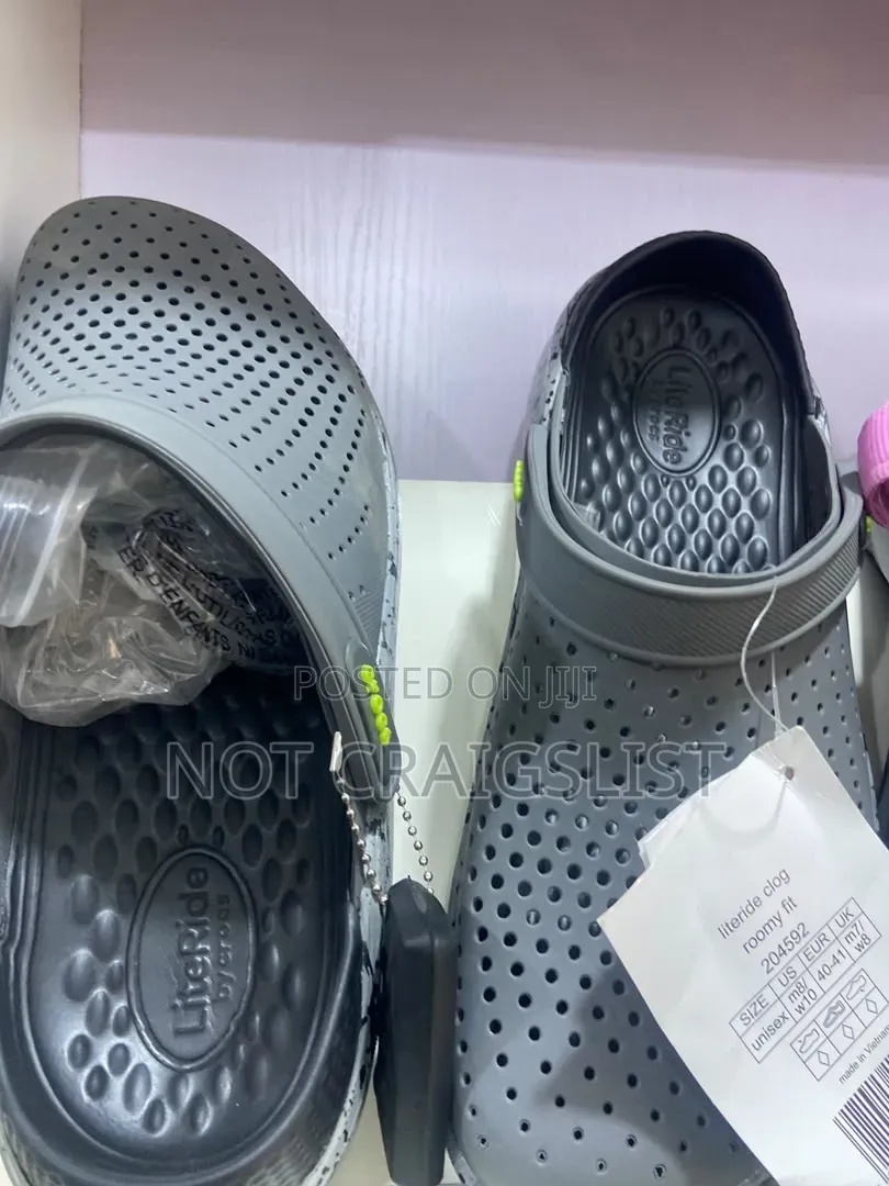 Original Crocs LiteRide Lekki & Ajah – Sizes 40–45 | Pay on Delivery