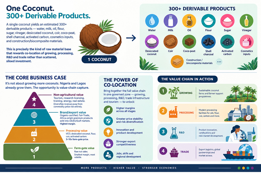 There's A $500M Coconut Economy That Could Unlock 100,000 Jobs In Lagos!