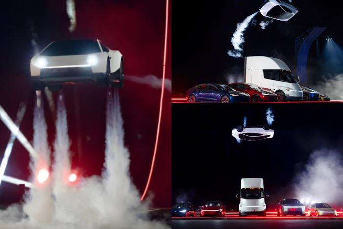 Elon Musk unveils Tesla sports car that flies, drives upside down and flips mid-air, targets 2028 production
