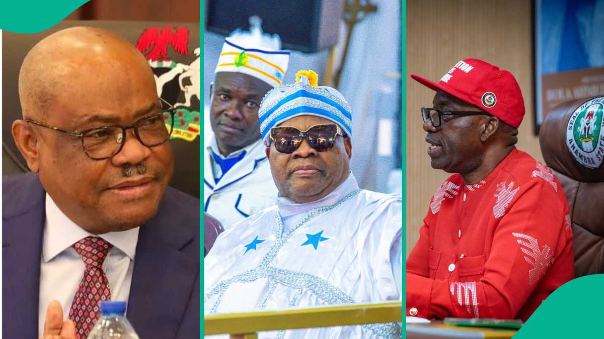 2027 presidency: Wike, Soludo, Adeleke’s strong support for Tinubu rattles opposition, see details
