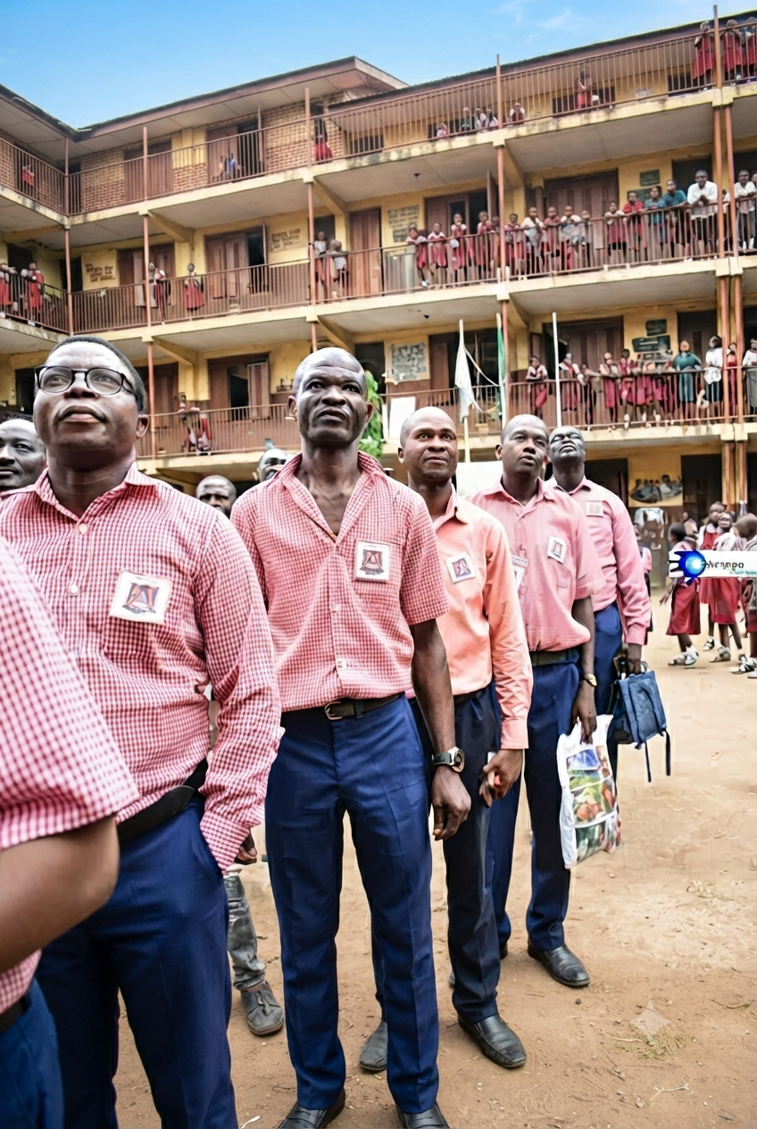 Photos: Why Did Secondary School Students Look Like These in Nigeria Years Ago?