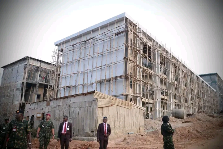 Bola Ahmed Tinubu Barracks Takes Shape With Modern Accommodation Facilities