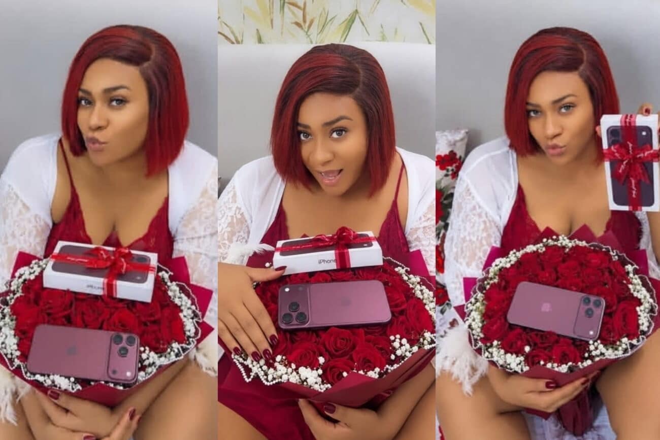 “I don’t need to wait for someone else to celebrate me” – Nkechi Blessing says as she buys herself flowers
