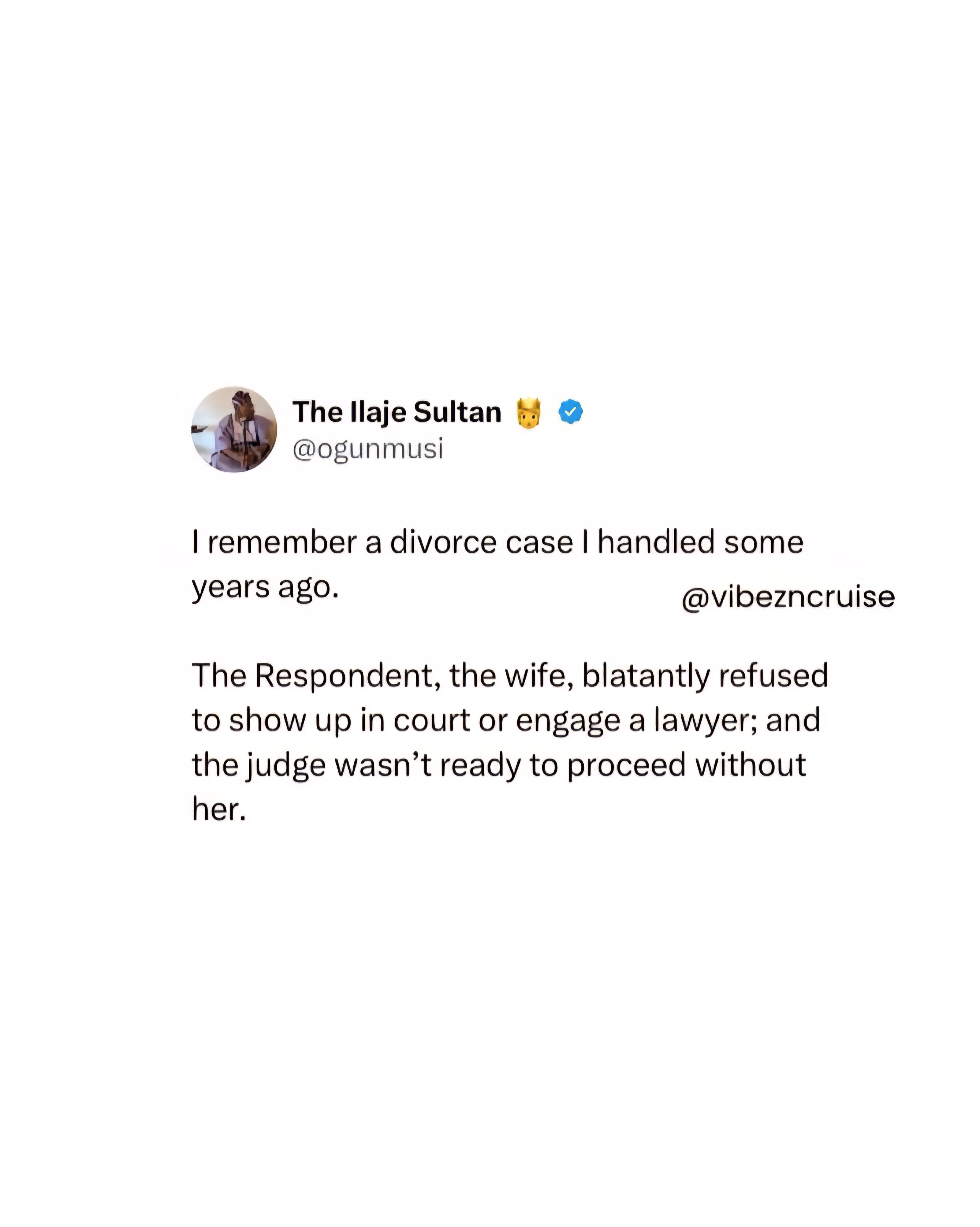 Divorce to something else