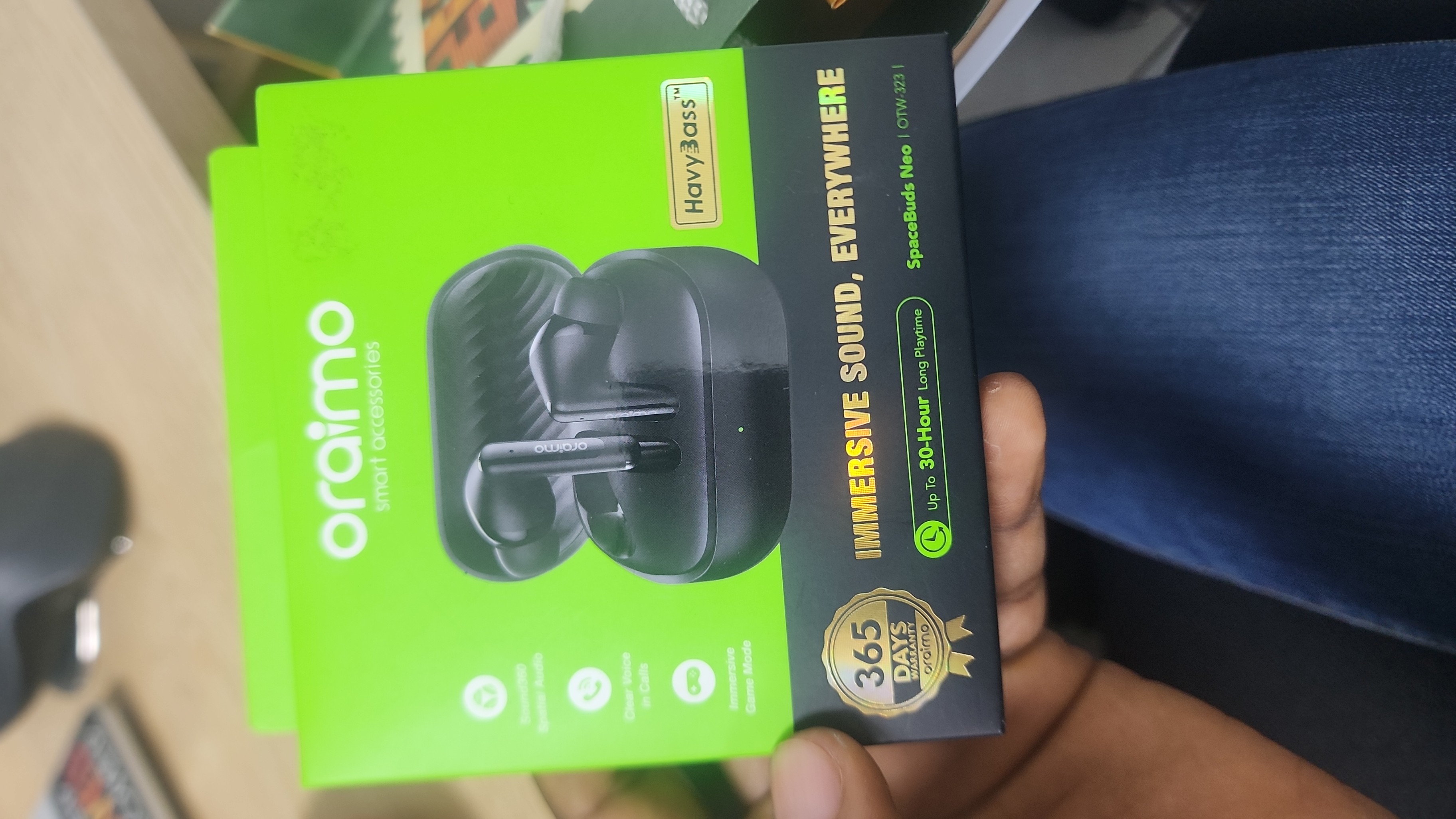 Oraimo SpaceBuds Neo OTW-323
Wawu!
