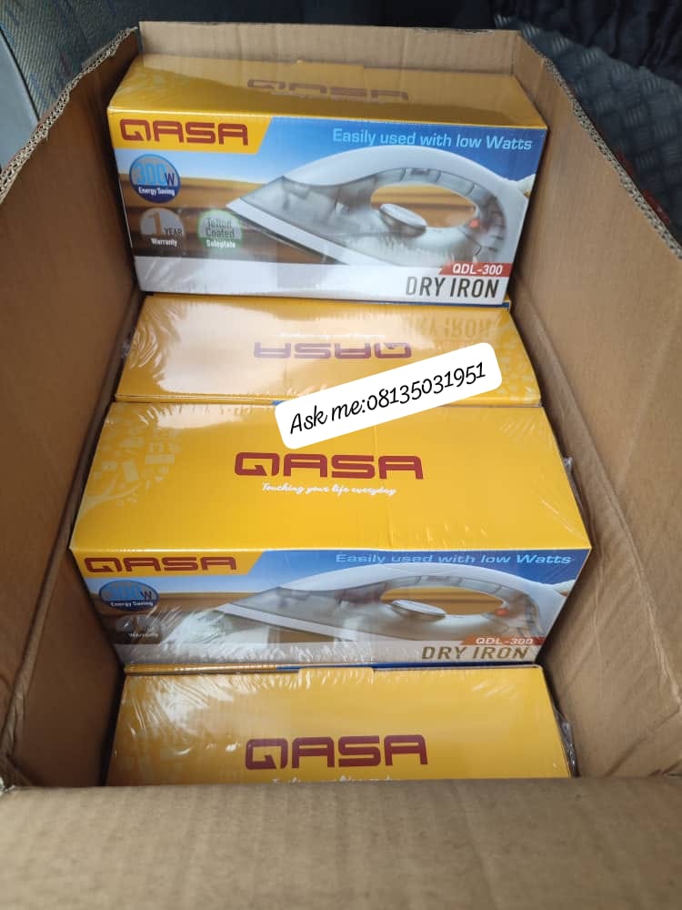 Energy efficient Qasa 300w Iron