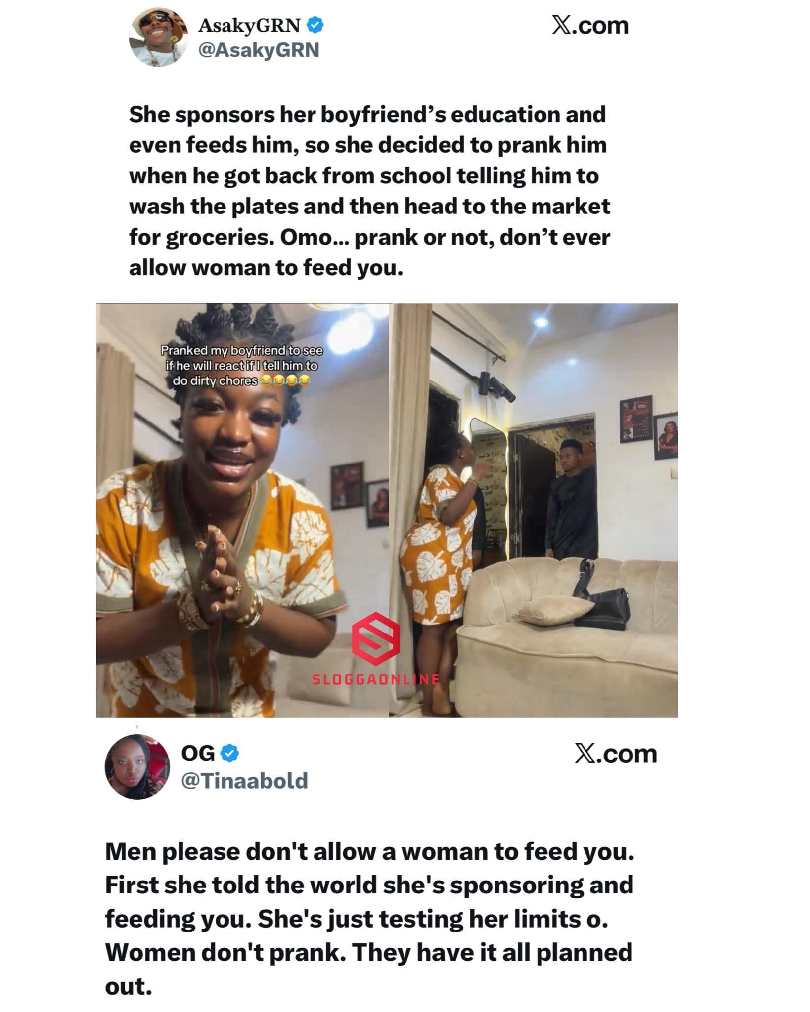 Men, Don’t Let a Woman Feed You 😳