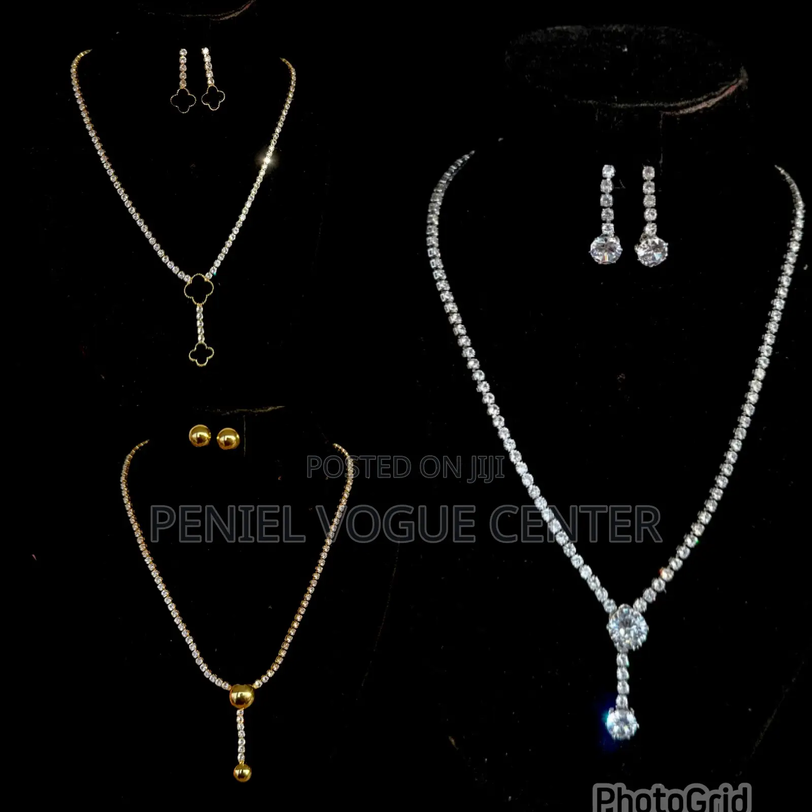 Rhinestone Jewelry Set