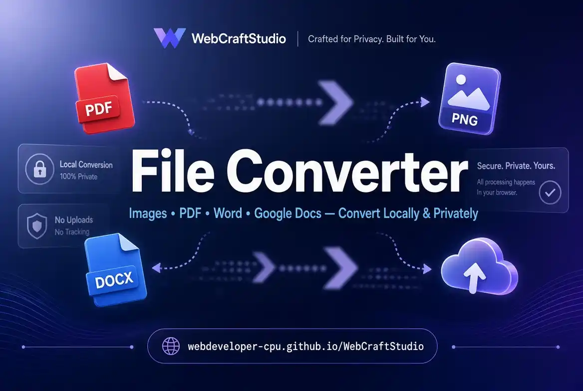 ​need To Convert Images Or Documents Quickly Without Risking Your Privacy