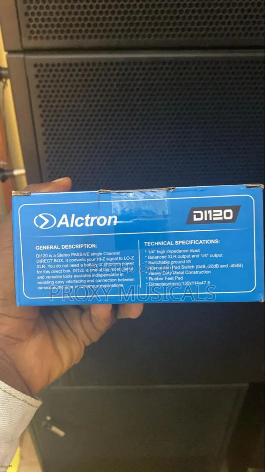 Alctron Di120 Passive Di Box