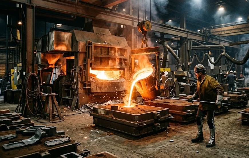 Forging Foundry-melting Metals And Casting