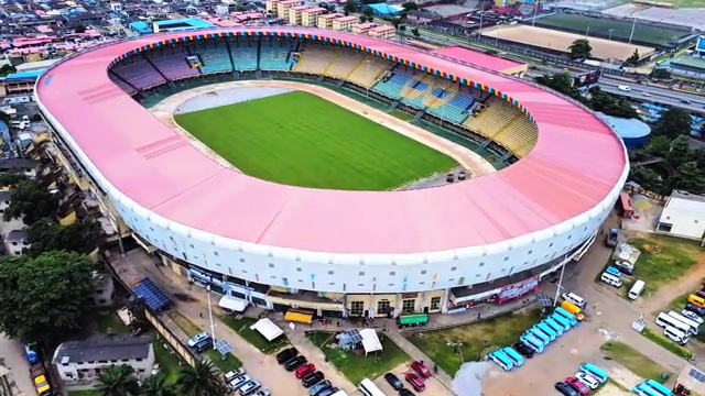 Photos And Videos Of The Renovation Of Teslim Balogun Stadium, Lagos