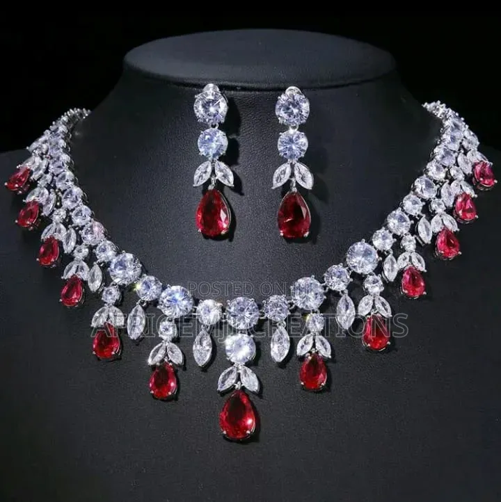 Luxury 1 Set of 3pc Jewelry Set