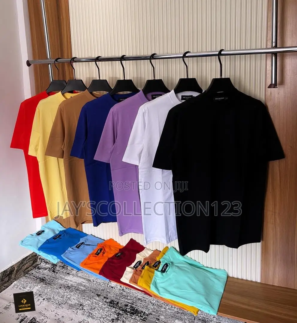 Balenciaga Plain T-Shirt – Premium Quality