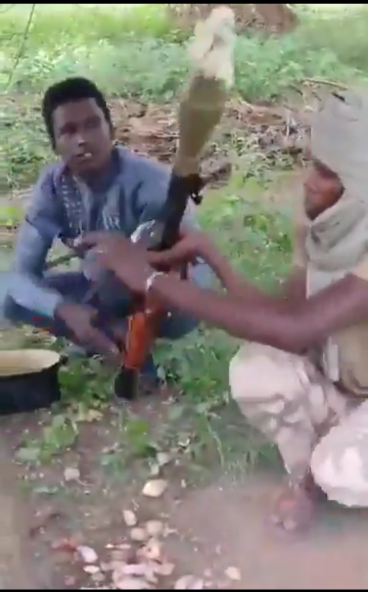 Bandit Spotted Using RPG Launcher To Turn Semo In Forest (Photos/Video)
