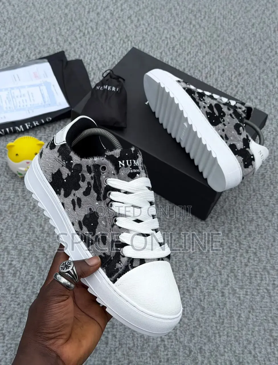 NUMERIS Fashion Sneakers.