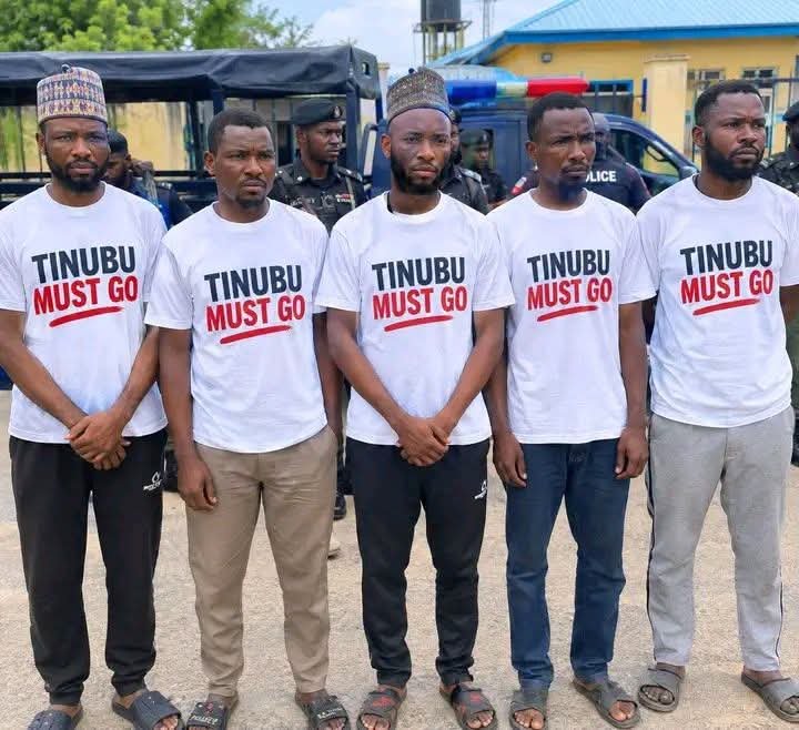Borno Police Arrest Five Men For Wearing ‘Tinubu Must Go’ T-shirts,