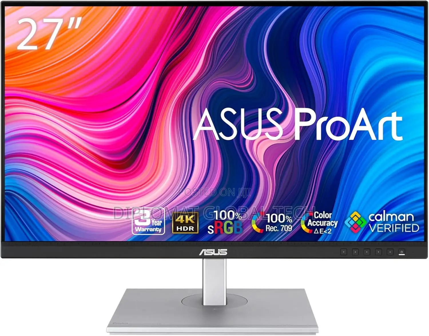 Asus Proart Pa279cv 27in HDR Uhd (3840 X 2160) Monitor