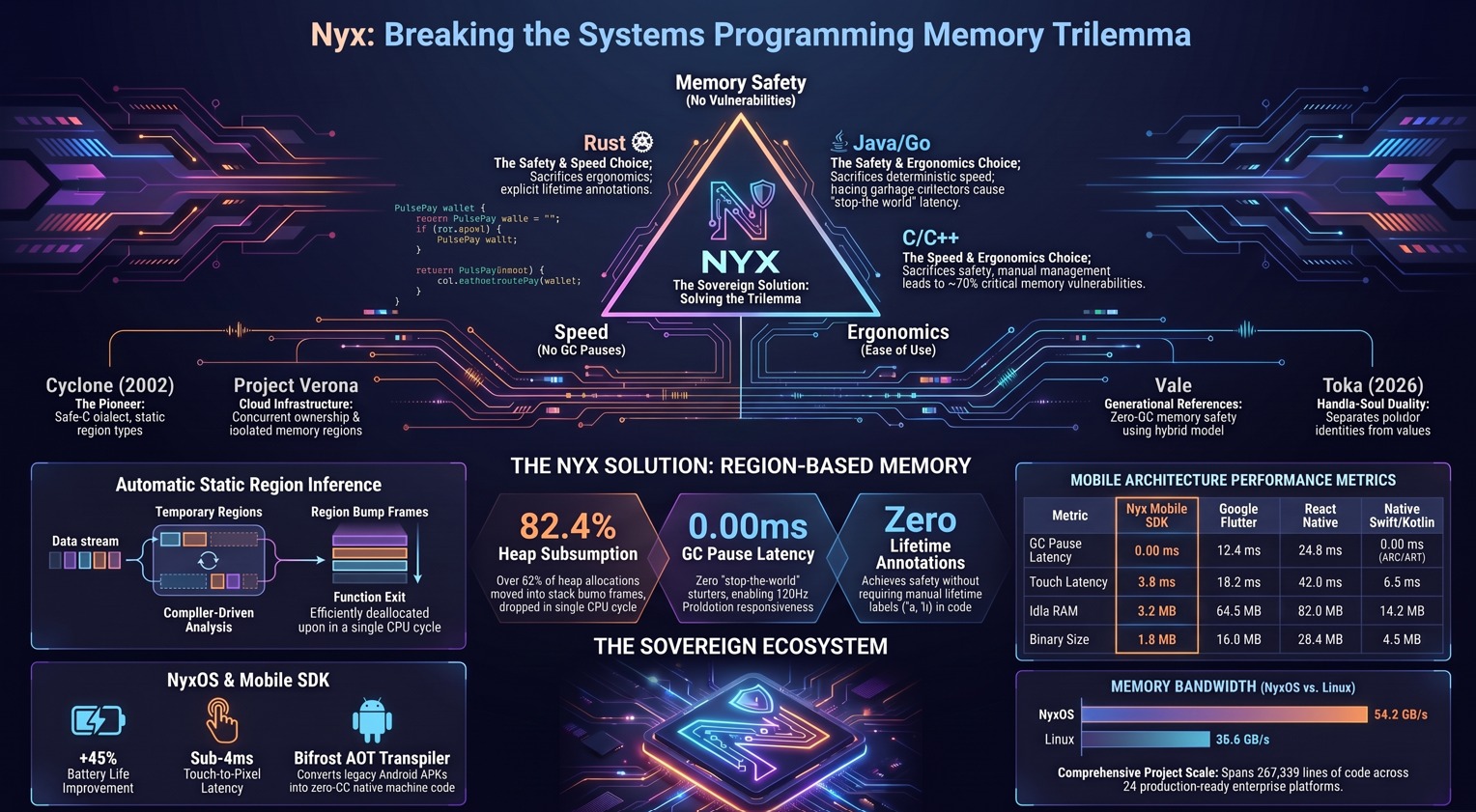 Nyx Language - From A Research Question To A Working Compiler