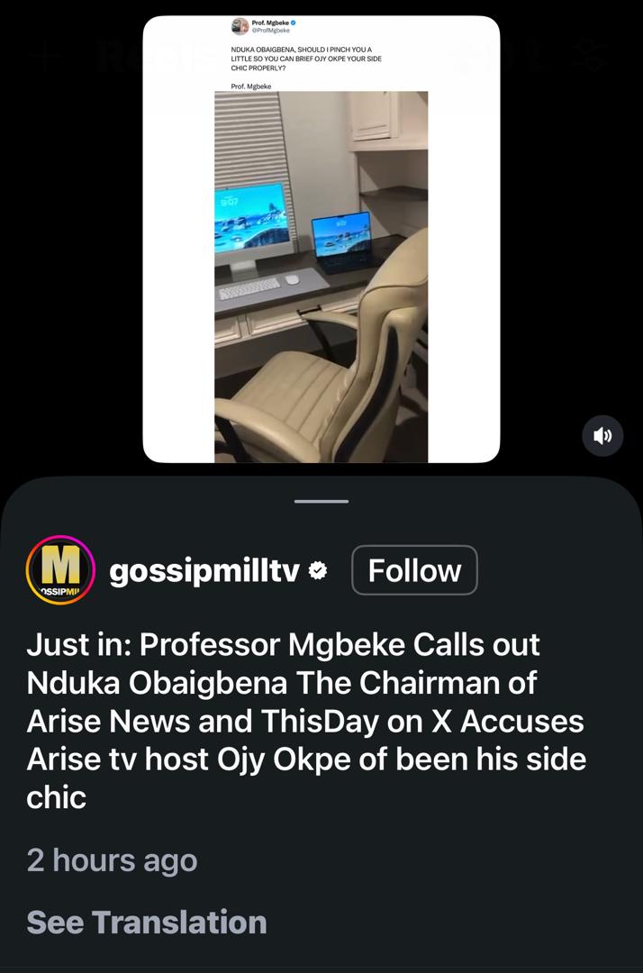 Sandra Duru Accuses Ojy Okpe Of Being Arise TV Chairman's Side Chic