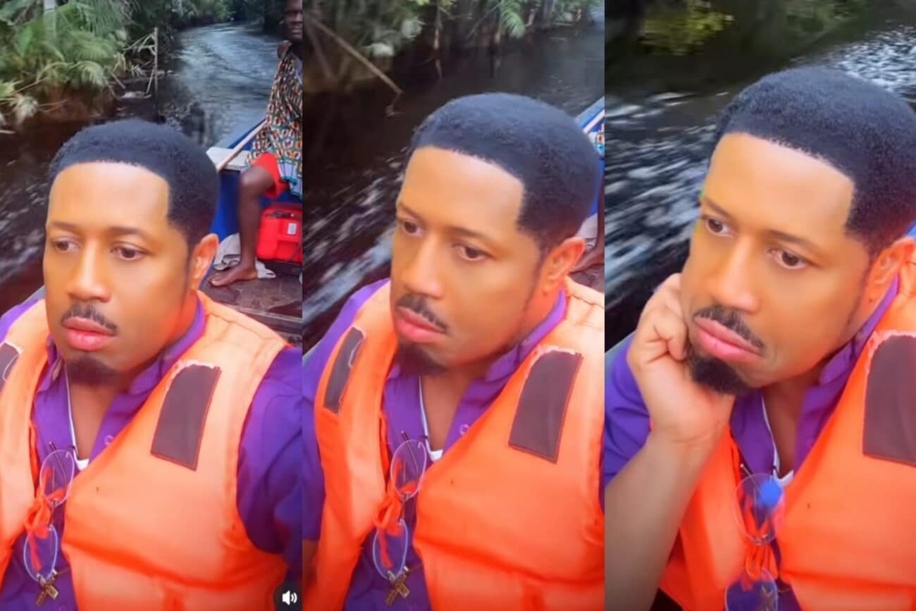“These older generations have seen everything” – Mike Ezurounye laments over his senior colleagues’ unfazed mood as they travel on water (Video)