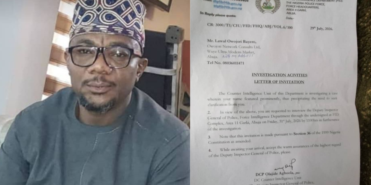 'I Fear For My Life’: Bayero Lawal Who Sued Party Over Tinubu’s 2027 Ticket