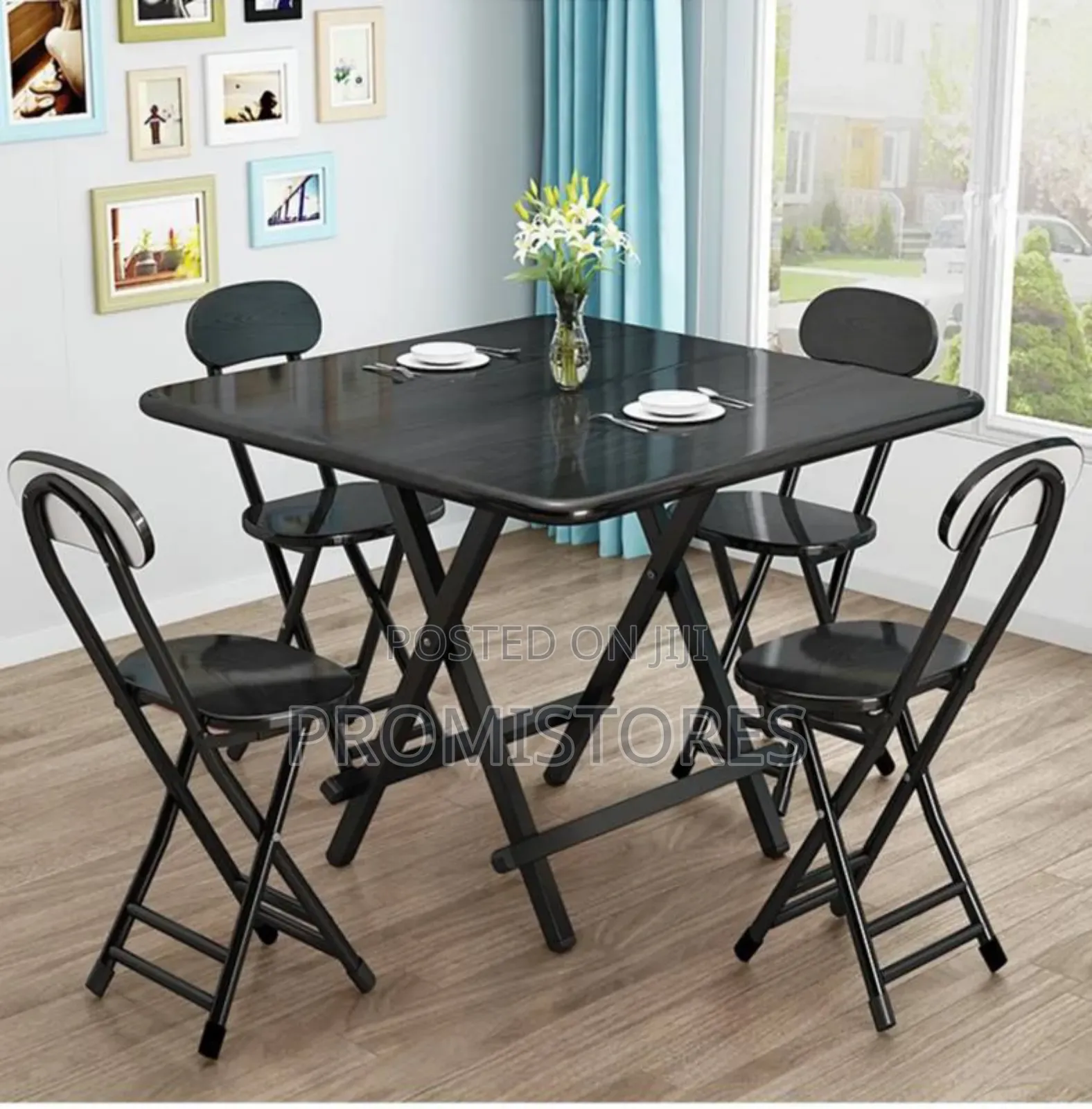 70x70cm Indoor/Outdoor Foldable Dining Table/Picnic Table