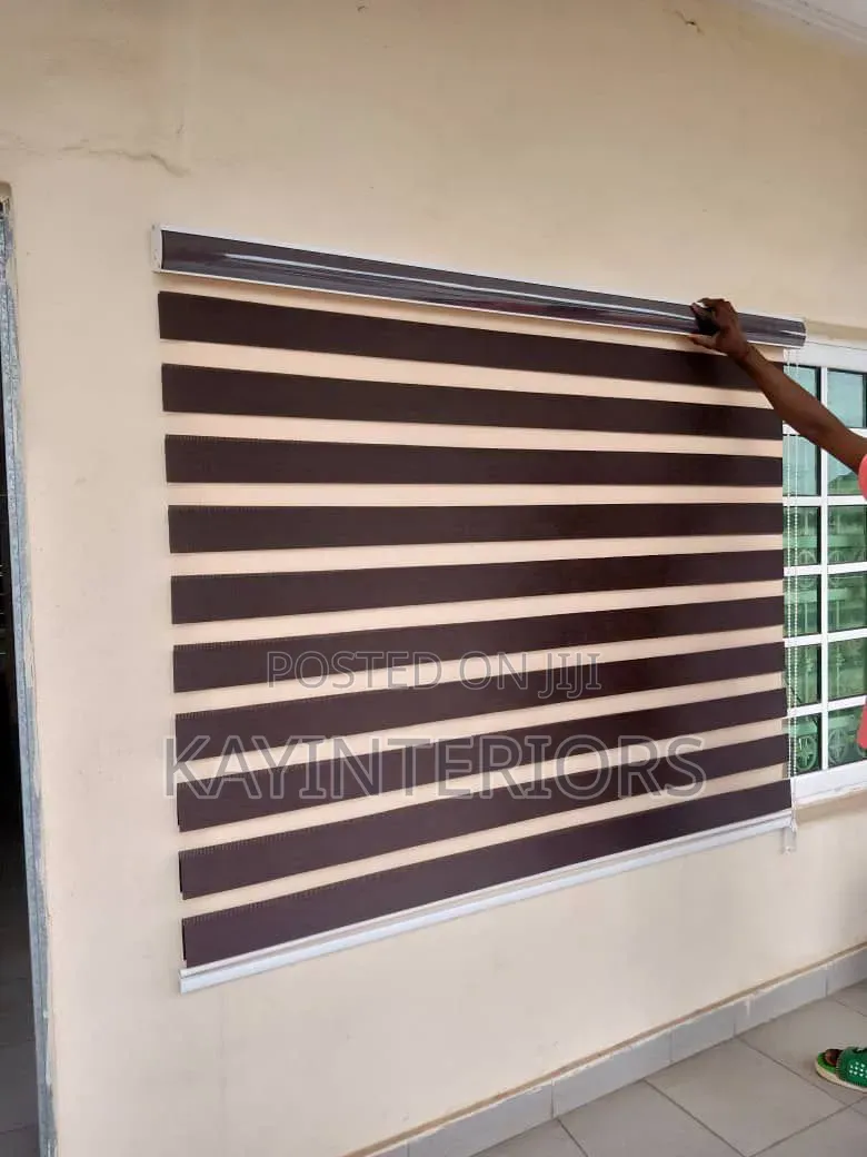 Coffee Brown Window Blinds