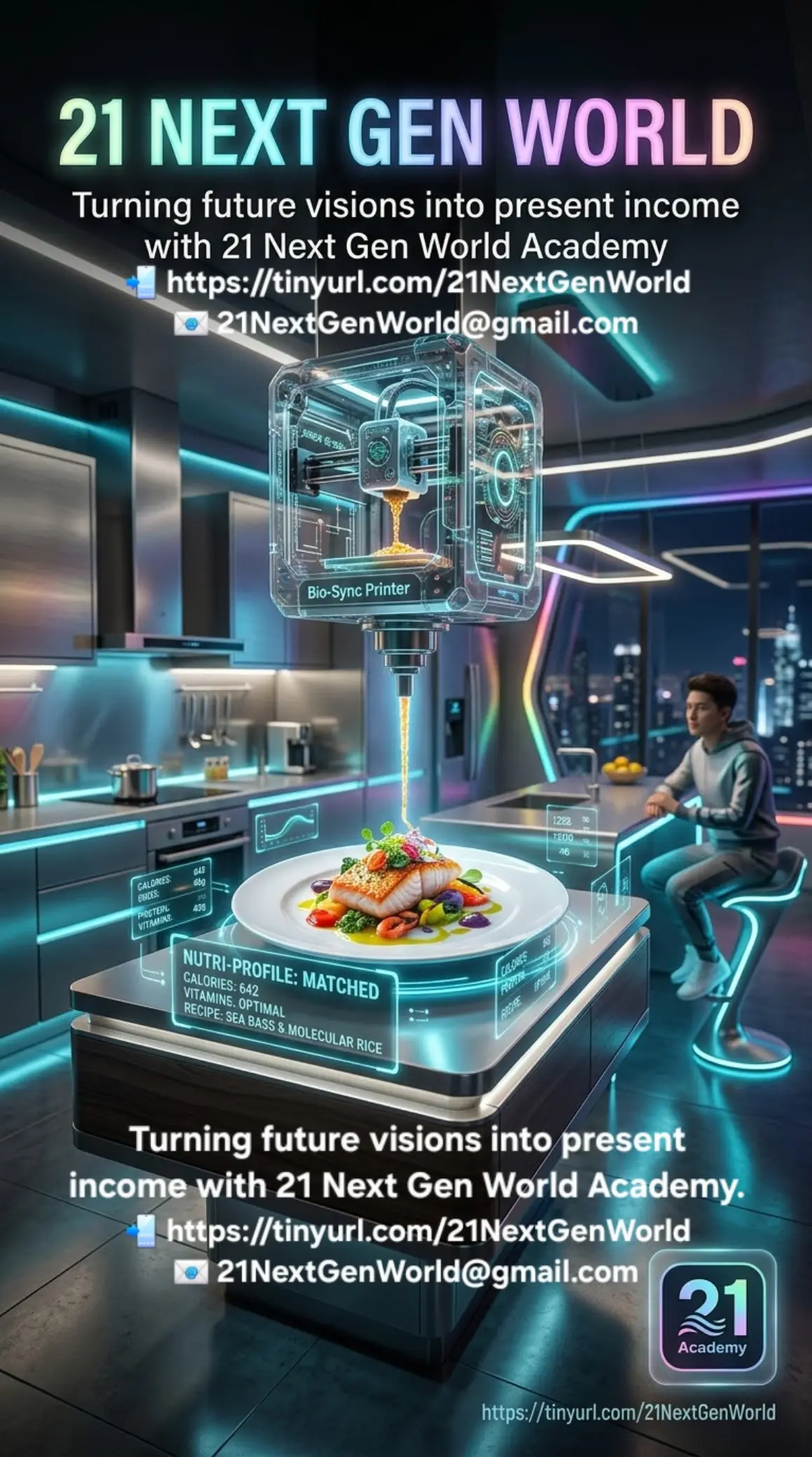 Imagine Printing Gourmet Meals?! �⚡