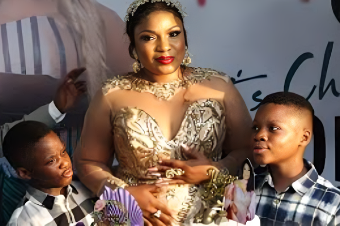 Nollywood actress cries out over her sons, says ex-husband's wife told someone to hurt them without leaving marks