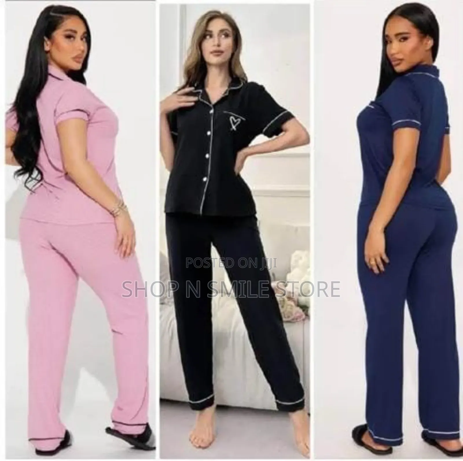 Women Cotton 2 Piece Pyjamas Set