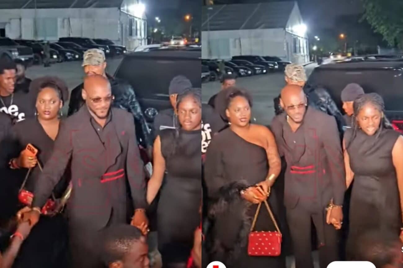 Natasha absent as 2baba celebrates 51st birthday and album launch with his mother and kids (Video)