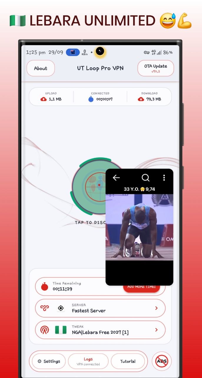 Nigeria Lebara Unlimited Free 2027 [super Fast Speed]