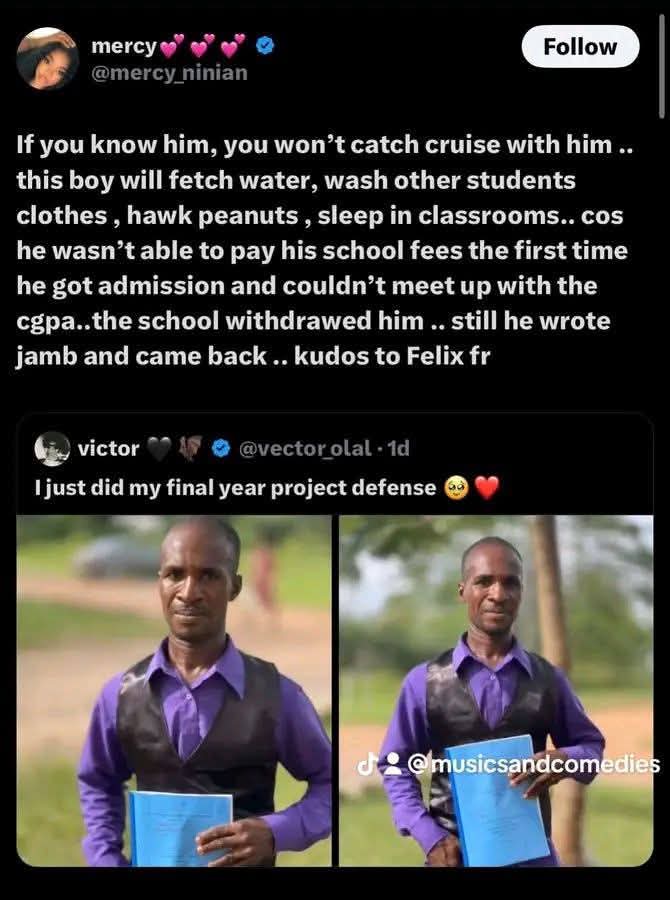 Felix Madumere is now a millionaire