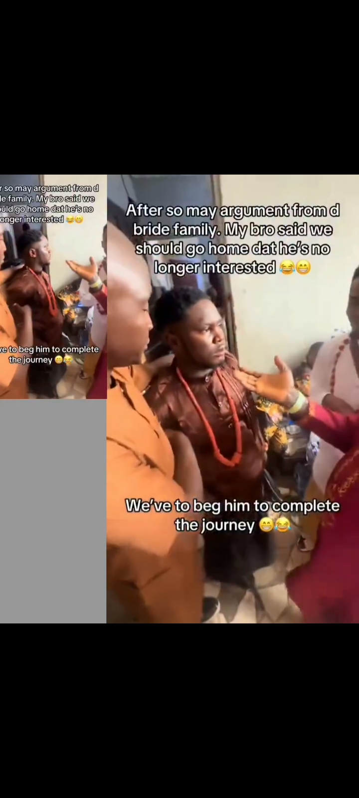 Groom Nearly Calls Off Traditional Wedding Due To Bride Price Demands (video)