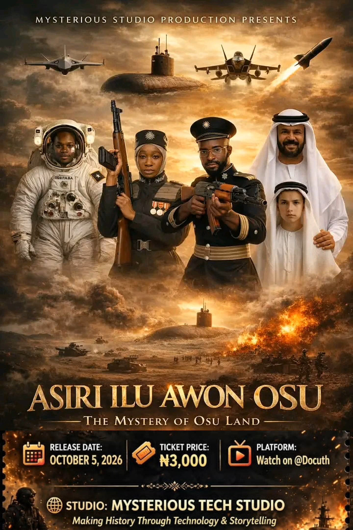 World First Yoruba Photorealistic Ai Feature Film Global Premere October 5 2026