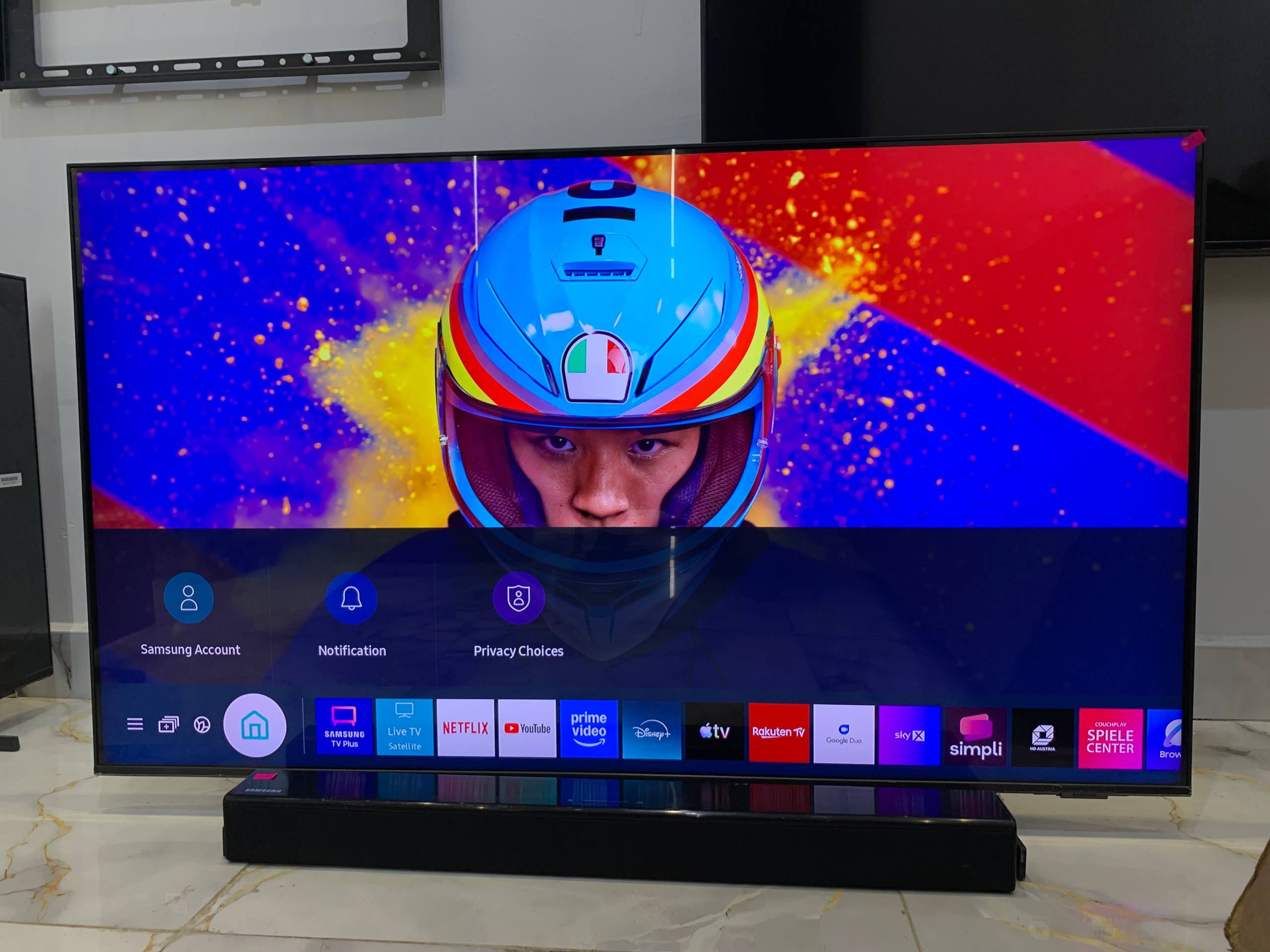 Samsung 50in Qled 4K x 80w Samsung All in One Soundbar (Non Negotiable)