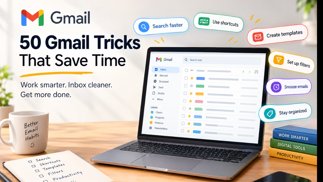 Gmail Tricks That Save Time And Make Email Much Easier