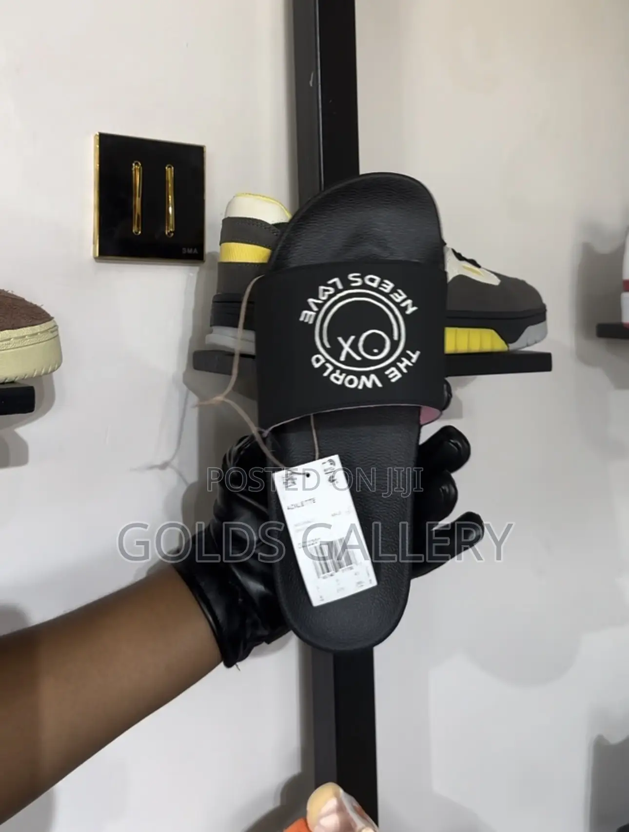 2022 Andre Saraiva X Adilette Slide ‘The World Needs Love’ (USA)