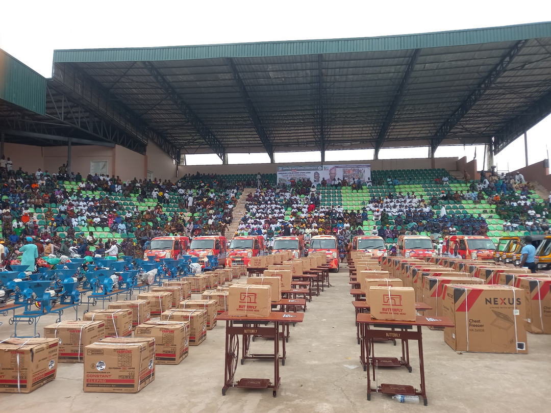 Ogun Lawmaker Afuape Empowers Constituents With Buses, Tricycles, Motorcycles