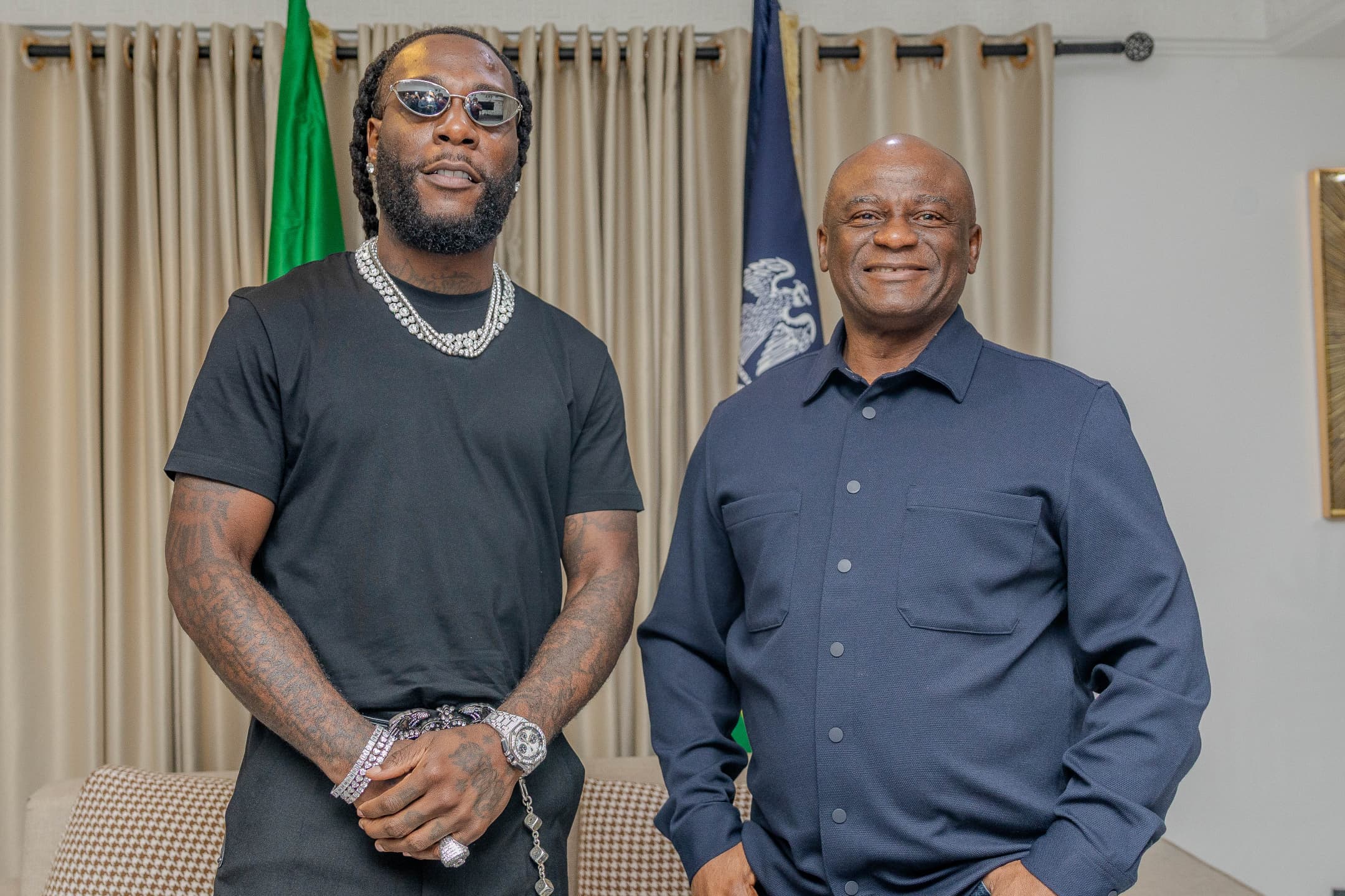 IGP Disu, Burna Boy Explore Creative Industry’s Role in Reshaping Police Image