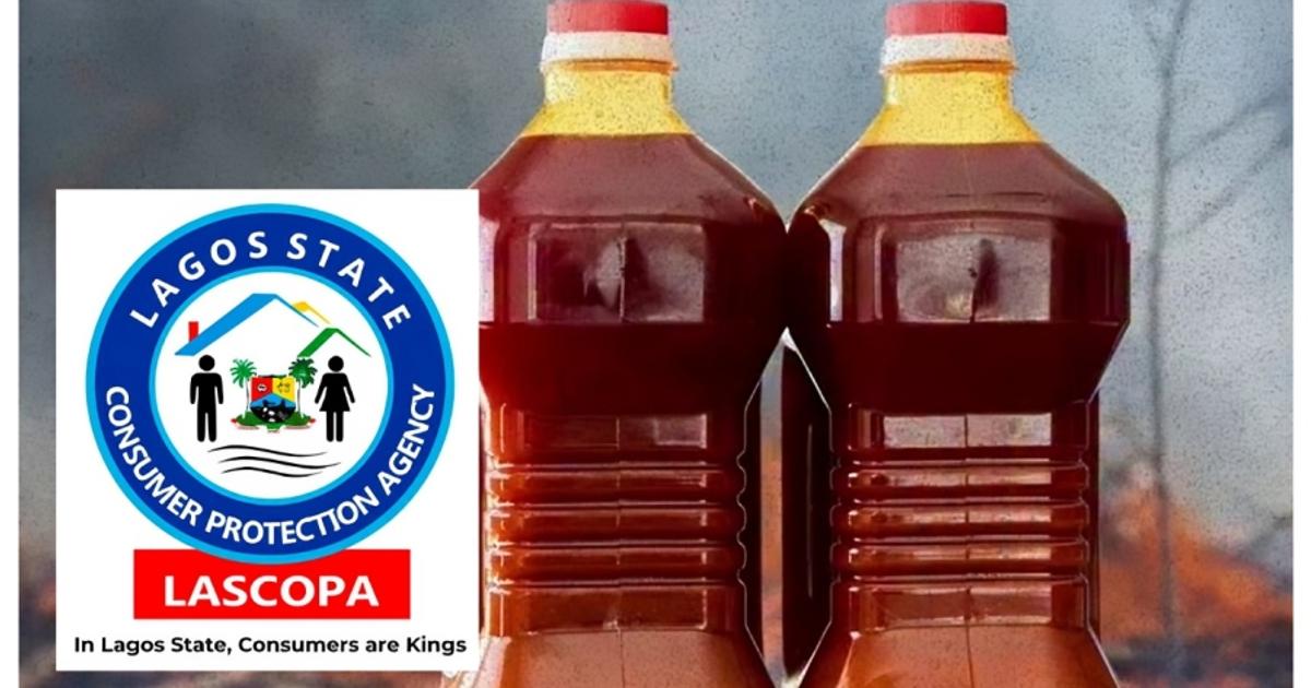 Lagos government raises alarm as cancer-linked palm oil reportedly enters markets