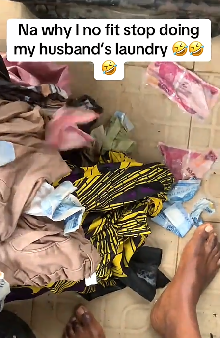 Woman reveals why she won’t stop doing her husband’s laundry (WATCH)