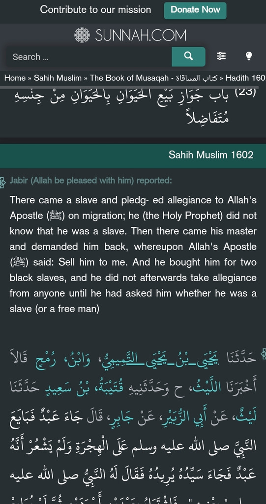 Prophet Endorses Racial Inequality And Slave Trading. How Do We Explain This?