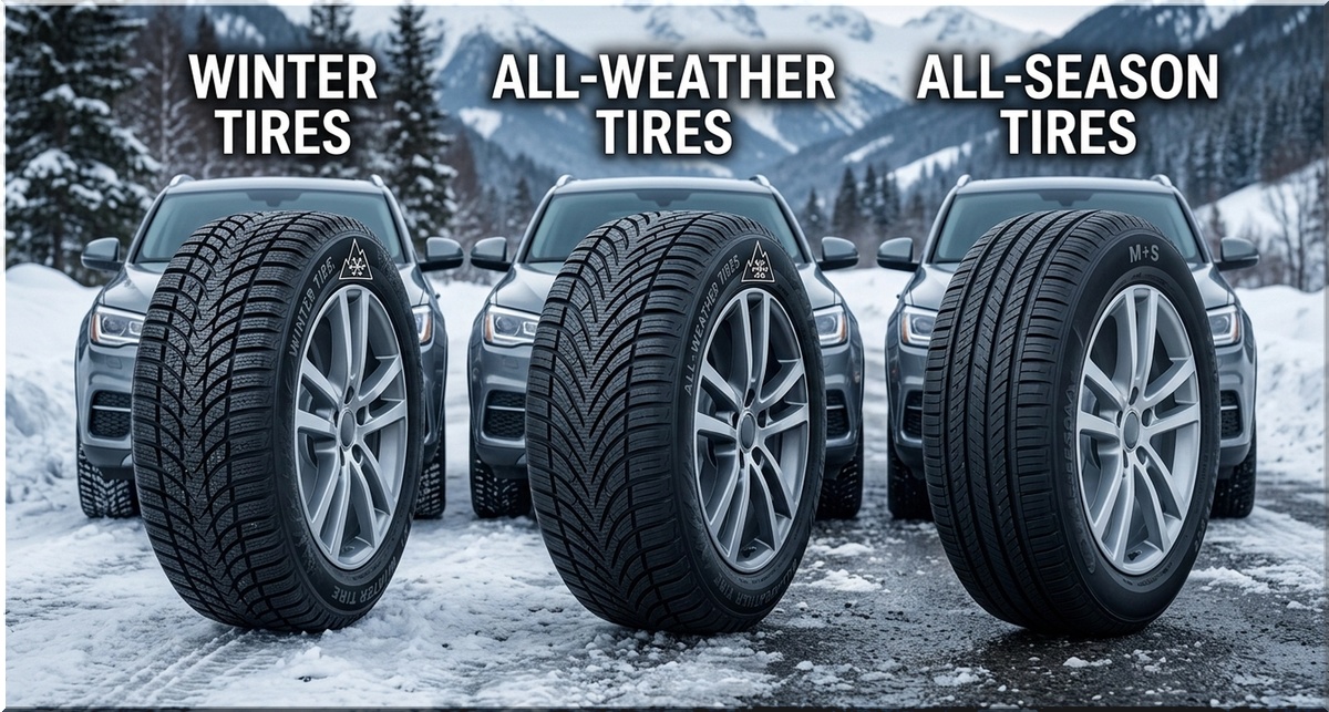 Winter Vs All-season Vs All-weather Tires: Which One Makes Sense For Your Car