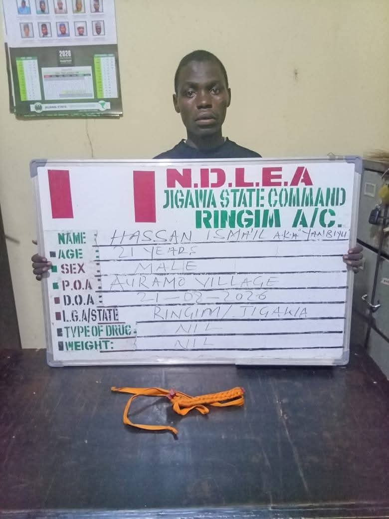 Notorious drug trafficker sentenced to 3 years imprisonment for st@bbing NDLEA officer in Jigawa