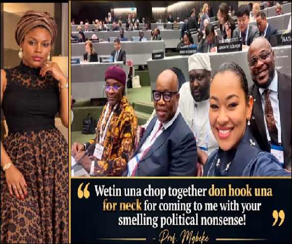 US Based Prof. Mgbeke Releases Names Of People SP Akpabio Allegedly Gossiped About To Her