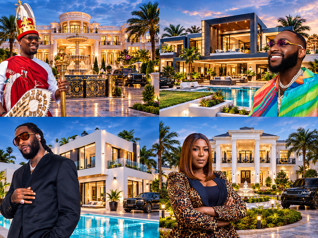 Top 10 Nigerian Celebrity With The Most Expensive Mansion 2026