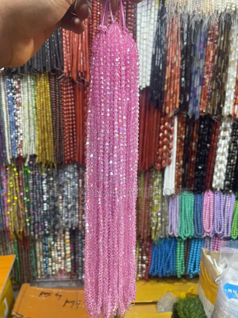 Cone Shape Crystal Beads – Premium Quality Beads
